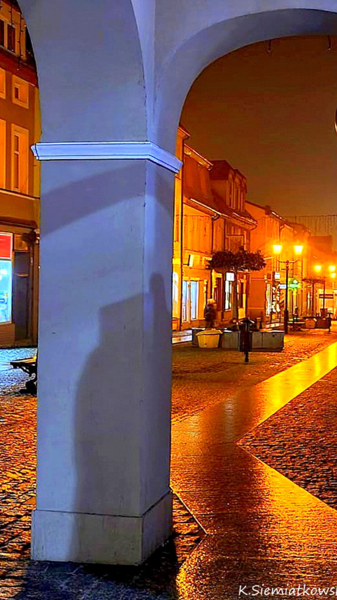 Zachód słońca nad Bałtykiem w Darłowie