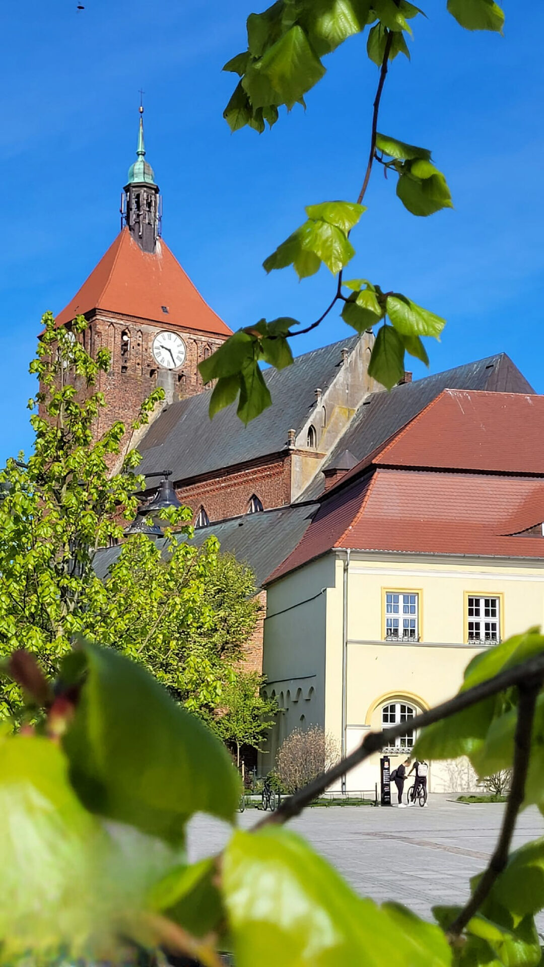 Zachód słońca nad Bałtykiem w Darłowie