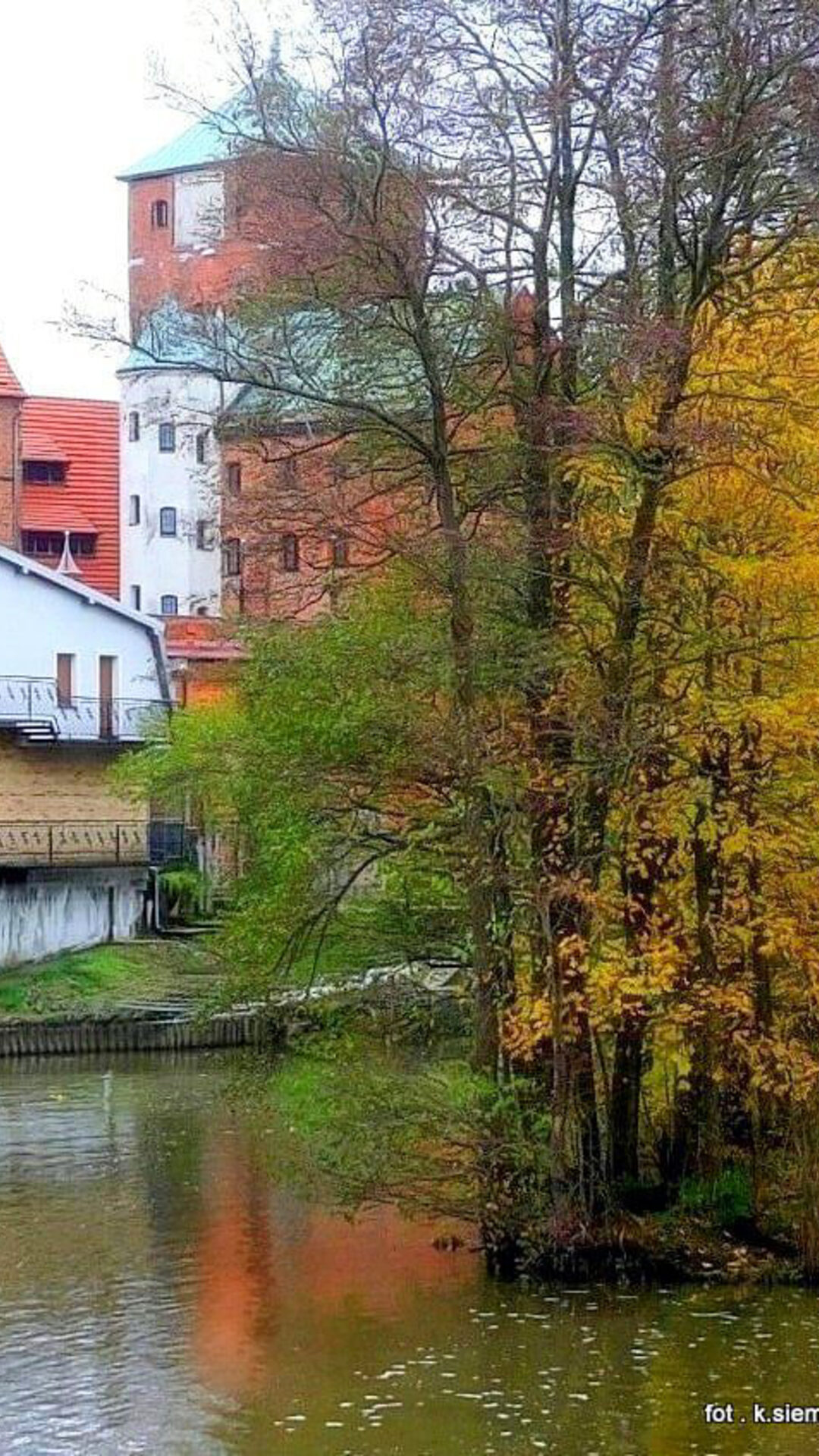 Zachód słońca nad Bałtykiem w Darłowie